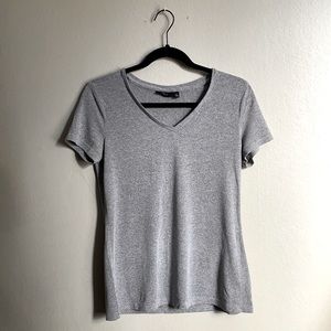 Gray V-Neck T-Shirt!!